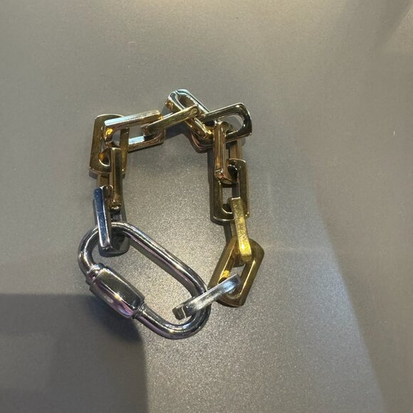 7" Mixed Metal Artiza Bracelet - Picture 3 of 6